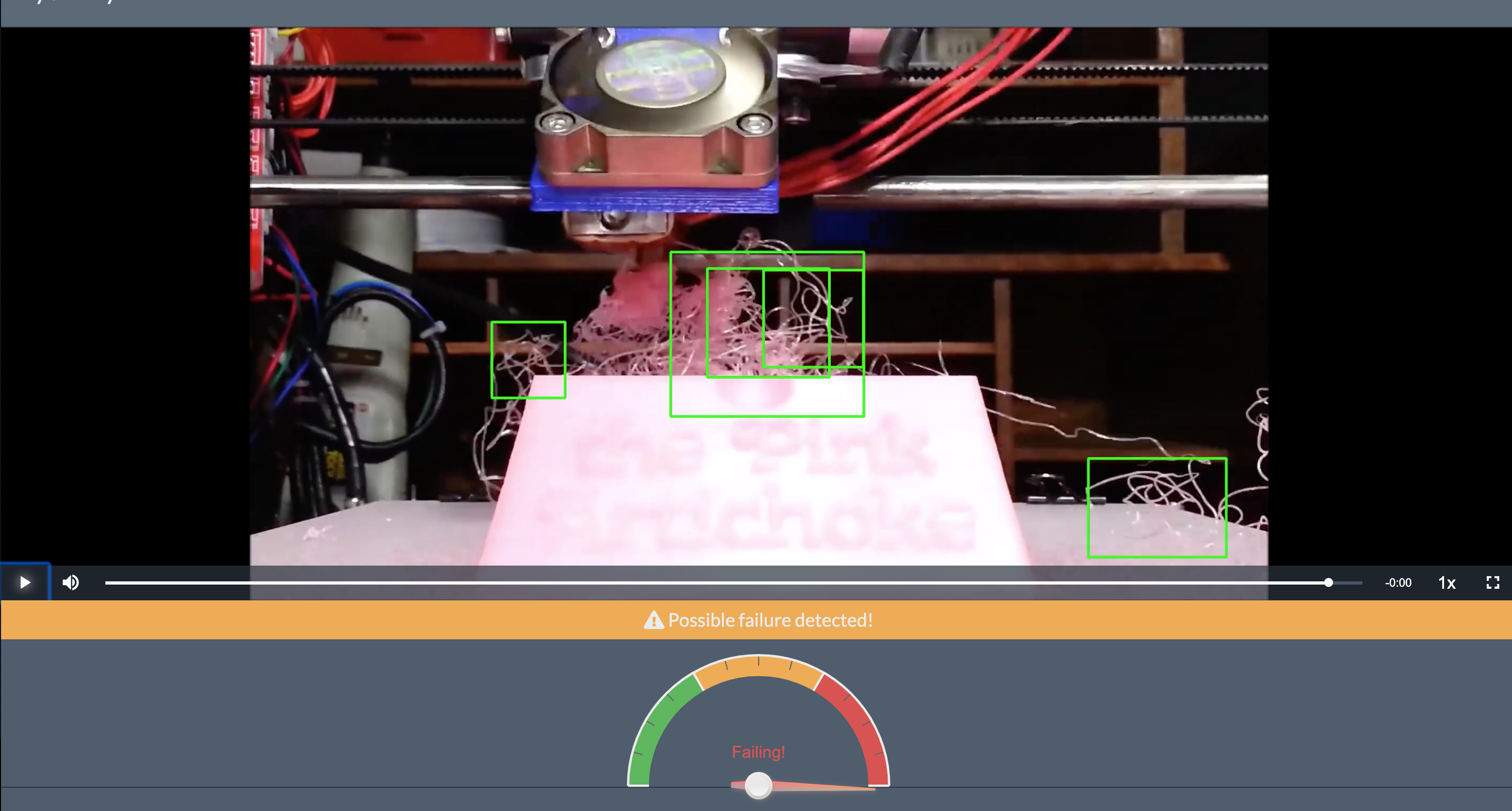 How to clean up a PLA / PETG blob from a failed 3D print · The